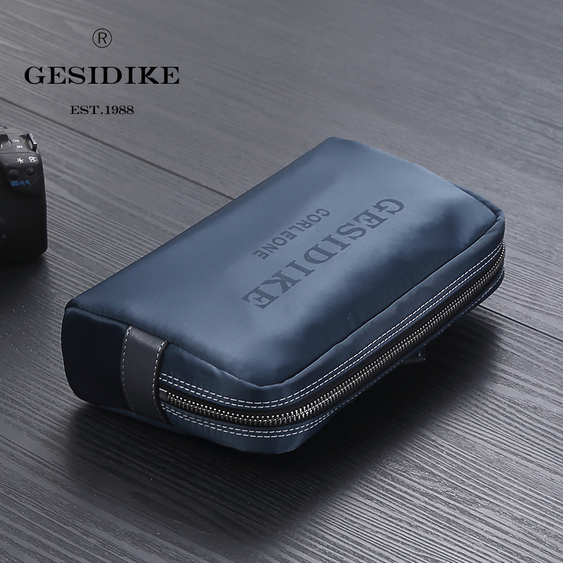 2021新款男士尼龙布手包牛津布手抓包休闲大容量夹包帆布手拿包潮