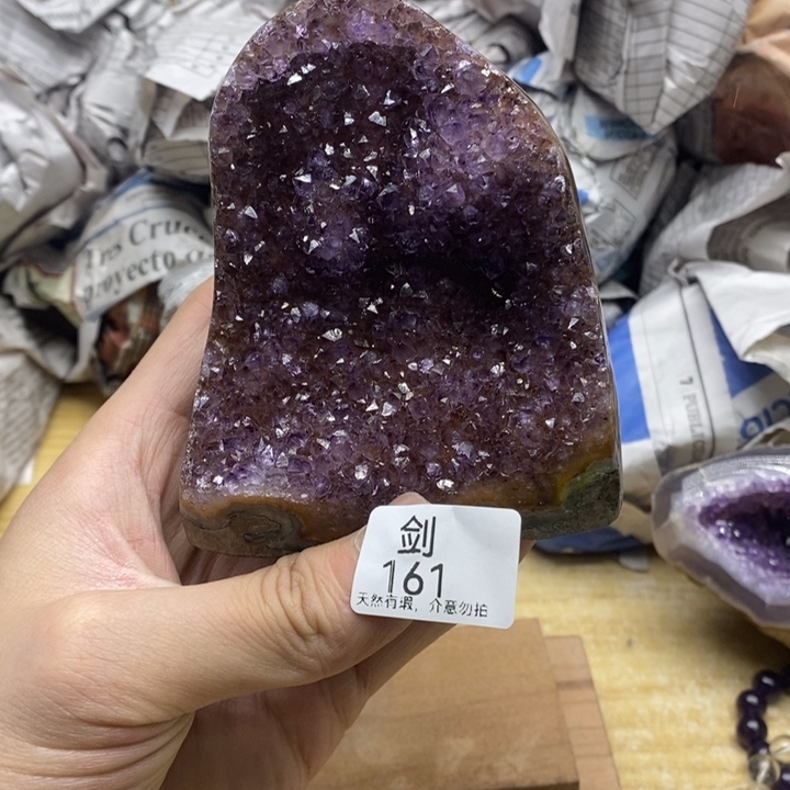 未镶嵌紫晶大型摆件（非配饰）