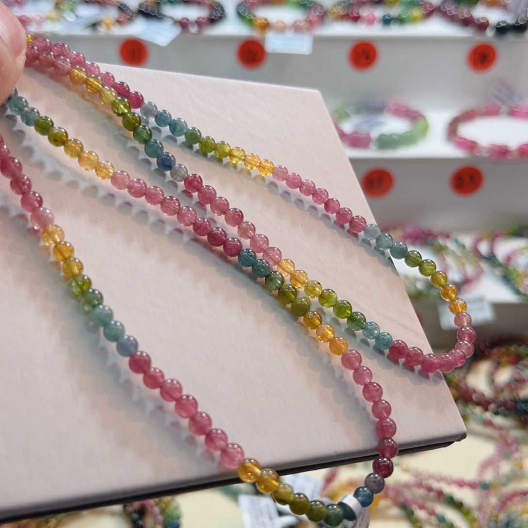 未镶嵌碧玺手链碧玺