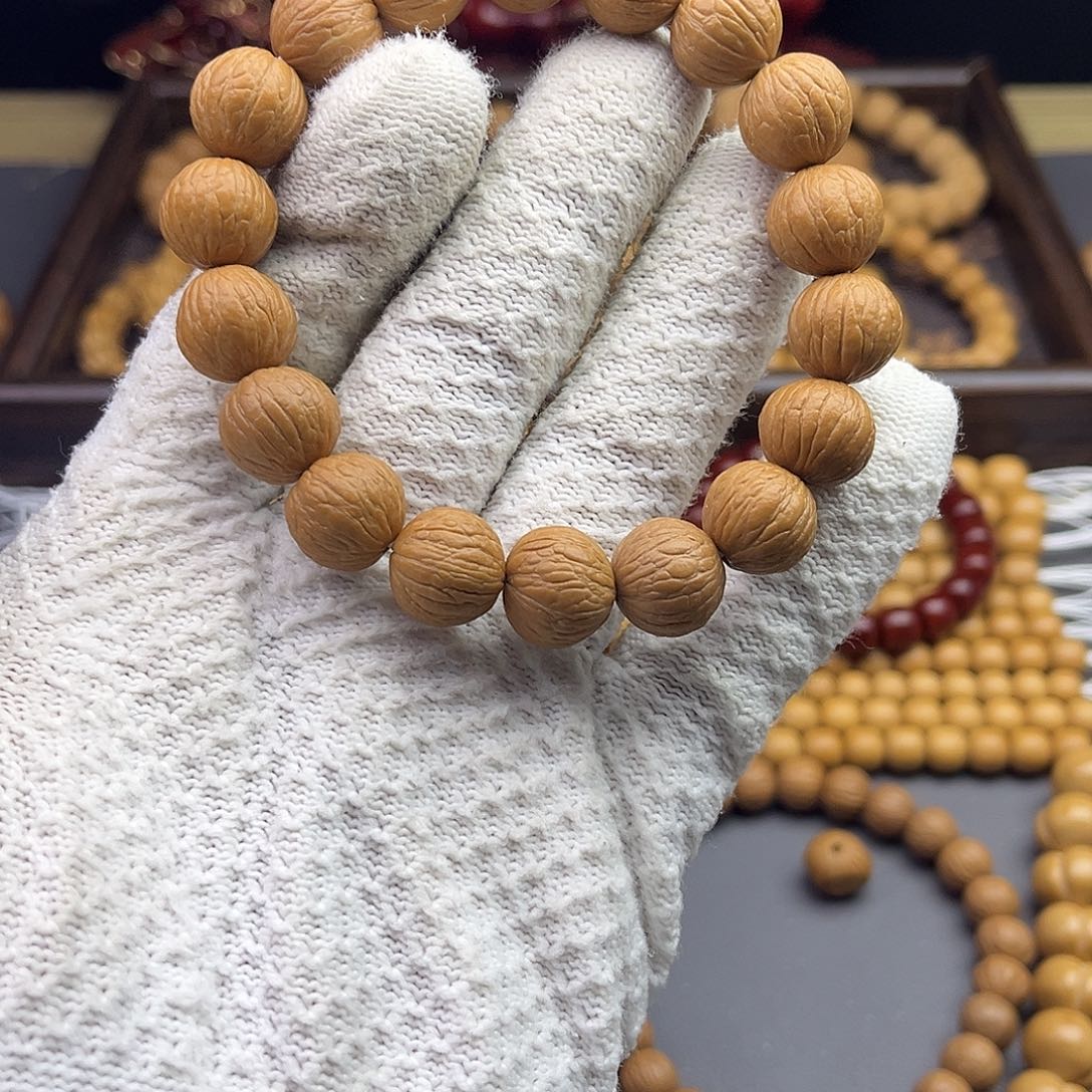 手串猴头核桃14全品风羽原皮原色