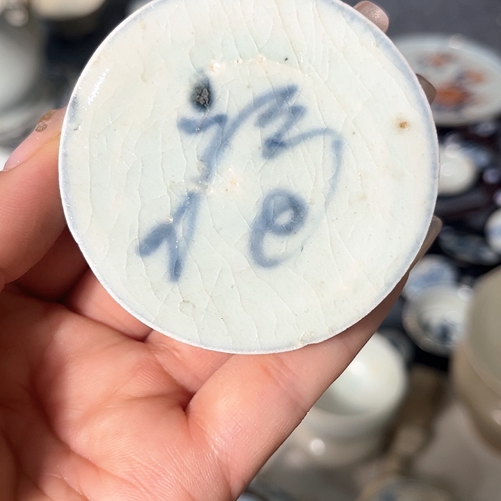 瓷片瓷片茶托喝茶非常不错