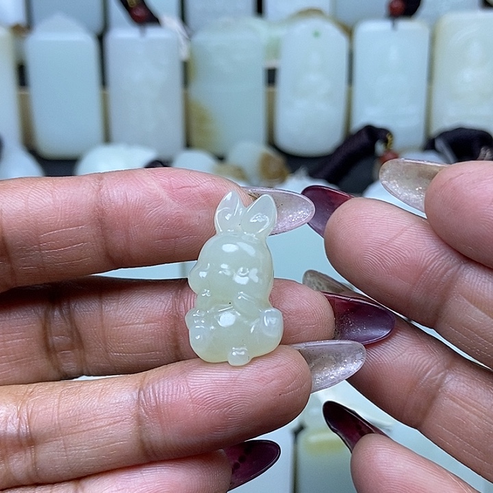 和田玉挂件未镶嵌