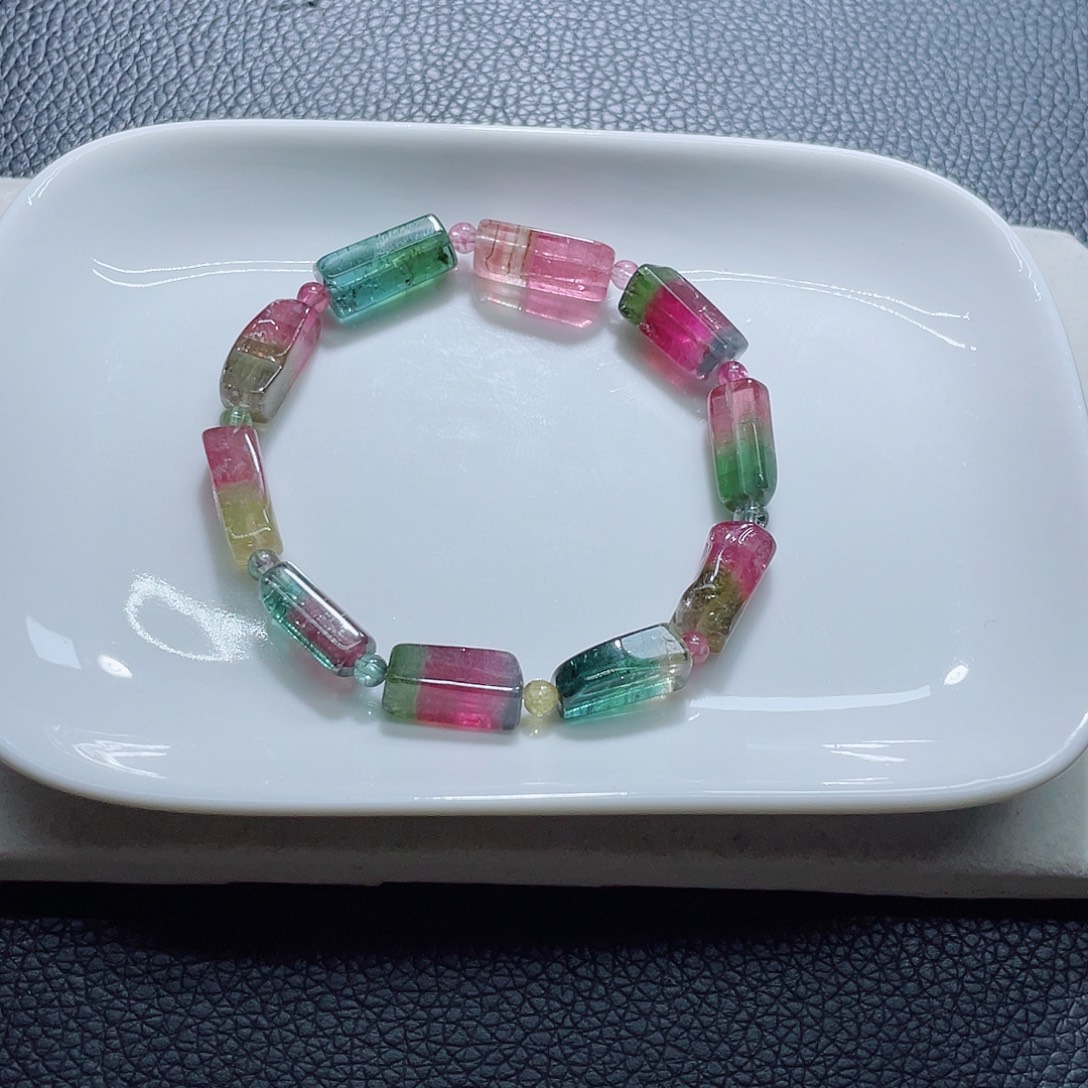 未镶嵌碧玺手链碧玺手链