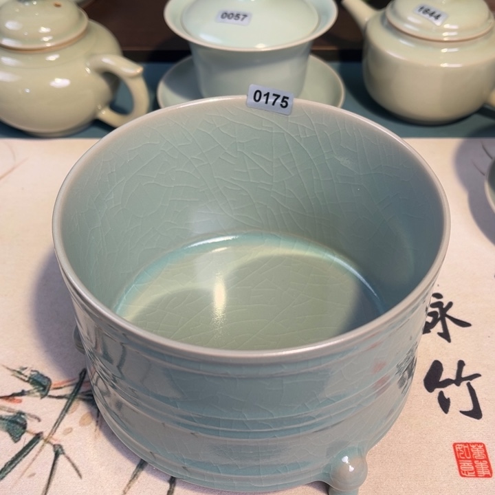 瓷杯子0175 青鸾汝啊汝州发货