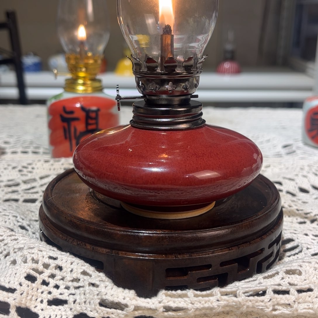 摆件景德镇陶瓷香薰灯