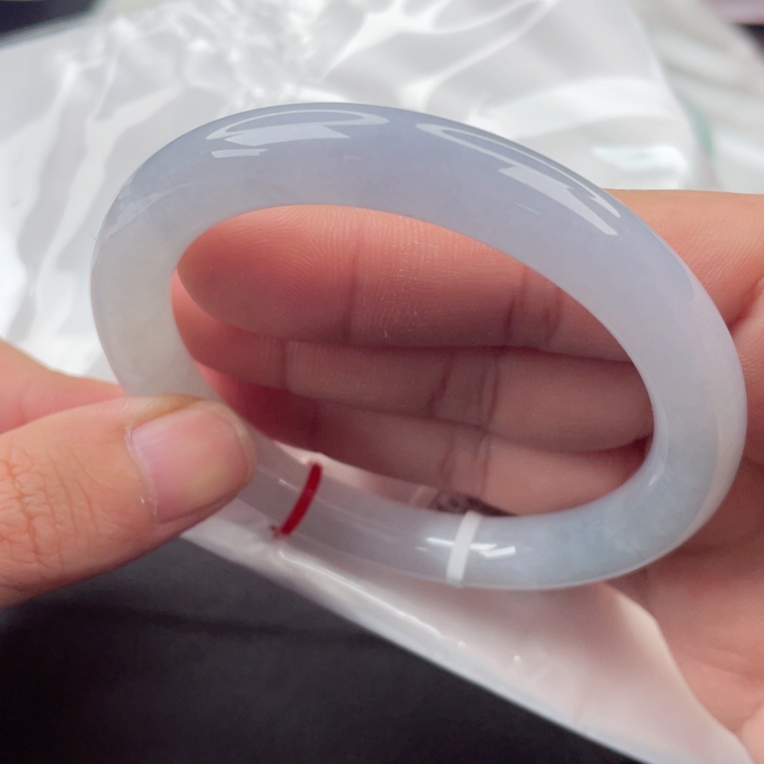 翡翠手镯未镶嵌圆条59