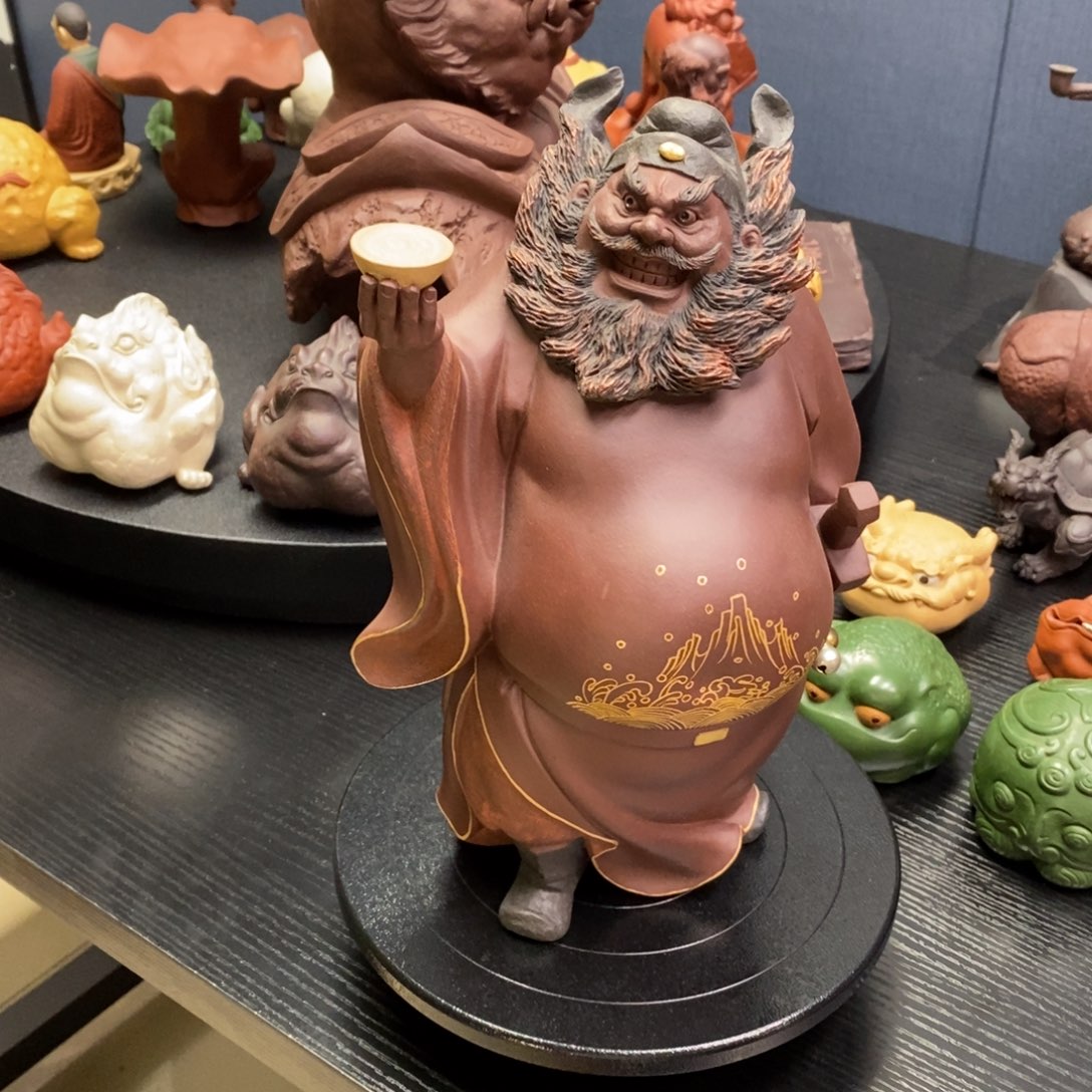 【闪购商品】紫砂茶宠欲与天公势比高