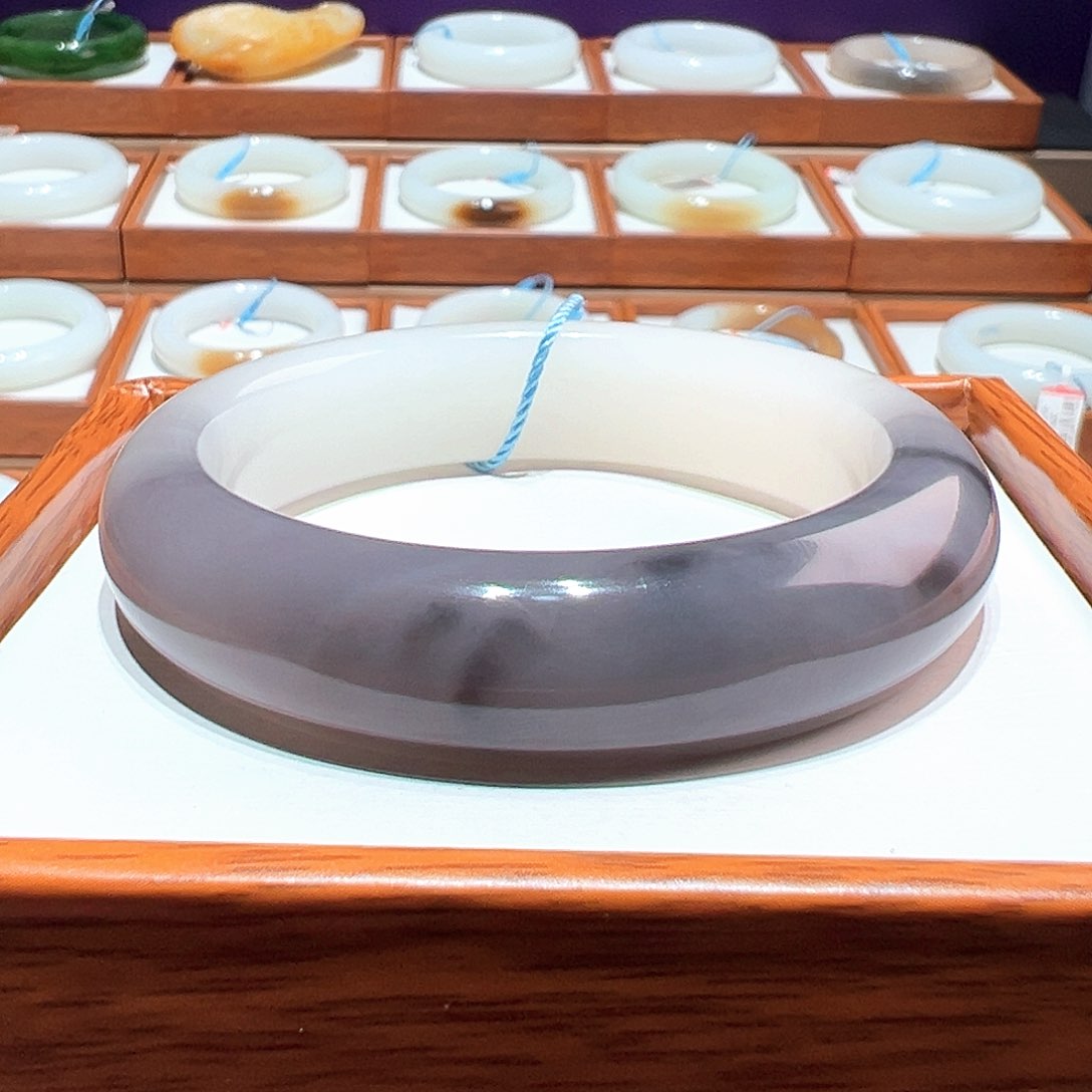 和田玉手镯 54 55未镶嵌