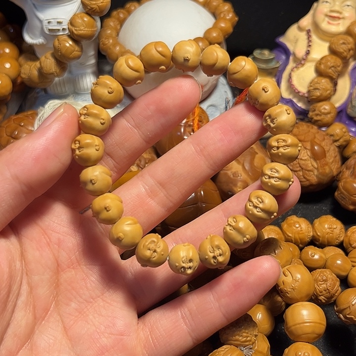 橄榄核手串/手链猴头开心