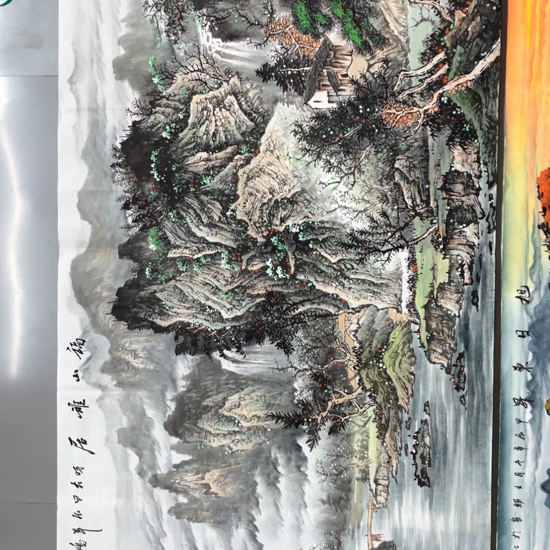 国画我的小伙伴们都很努力