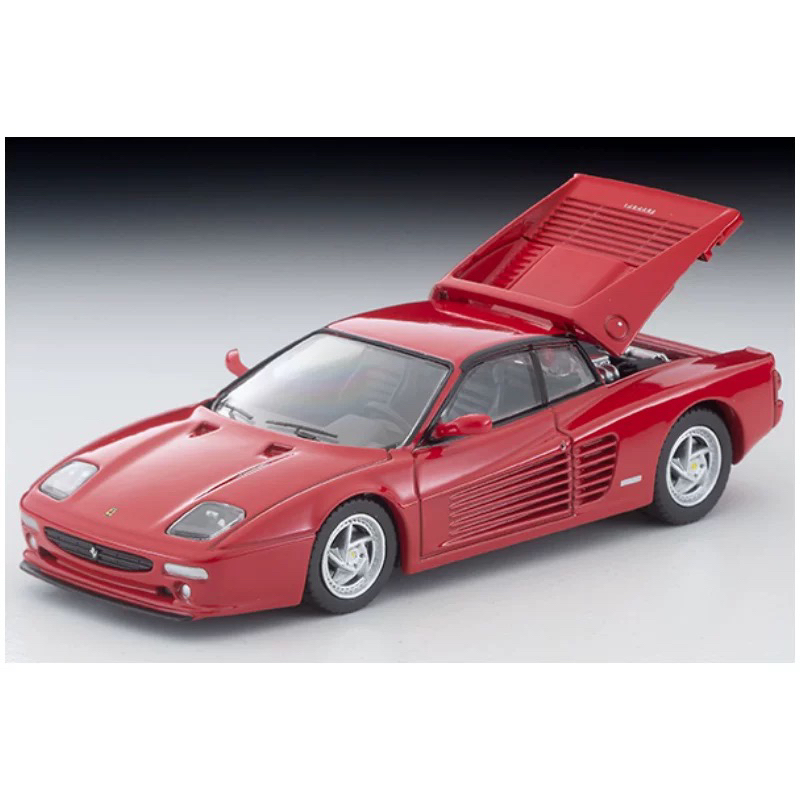 TLV 多美卡 1:64 法拉利 F512 M 标红合金车 汽车模型