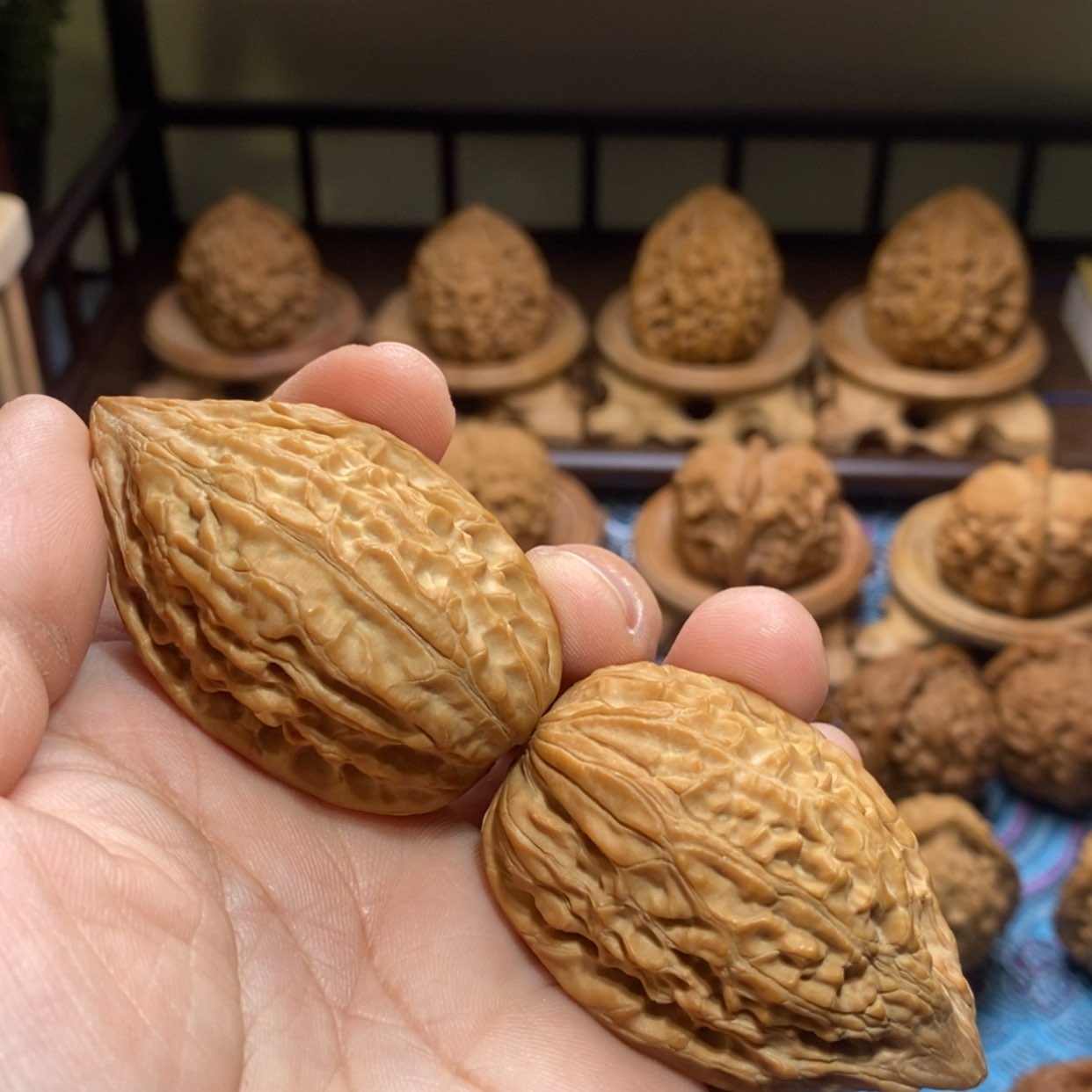 【闪购商品】文玩核桃吊坠长治鸡心