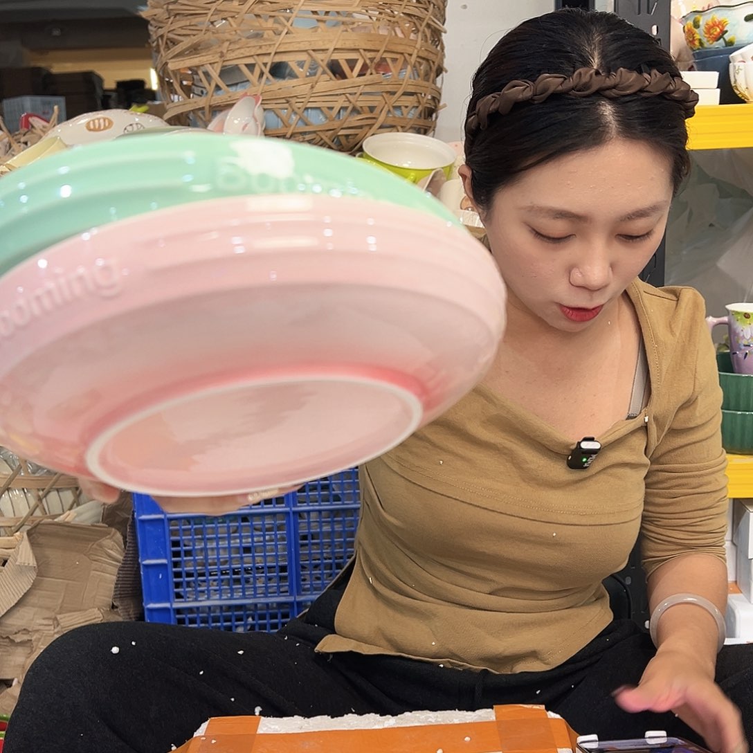 摆件潮州陶瓷陶瓷工厂8寸