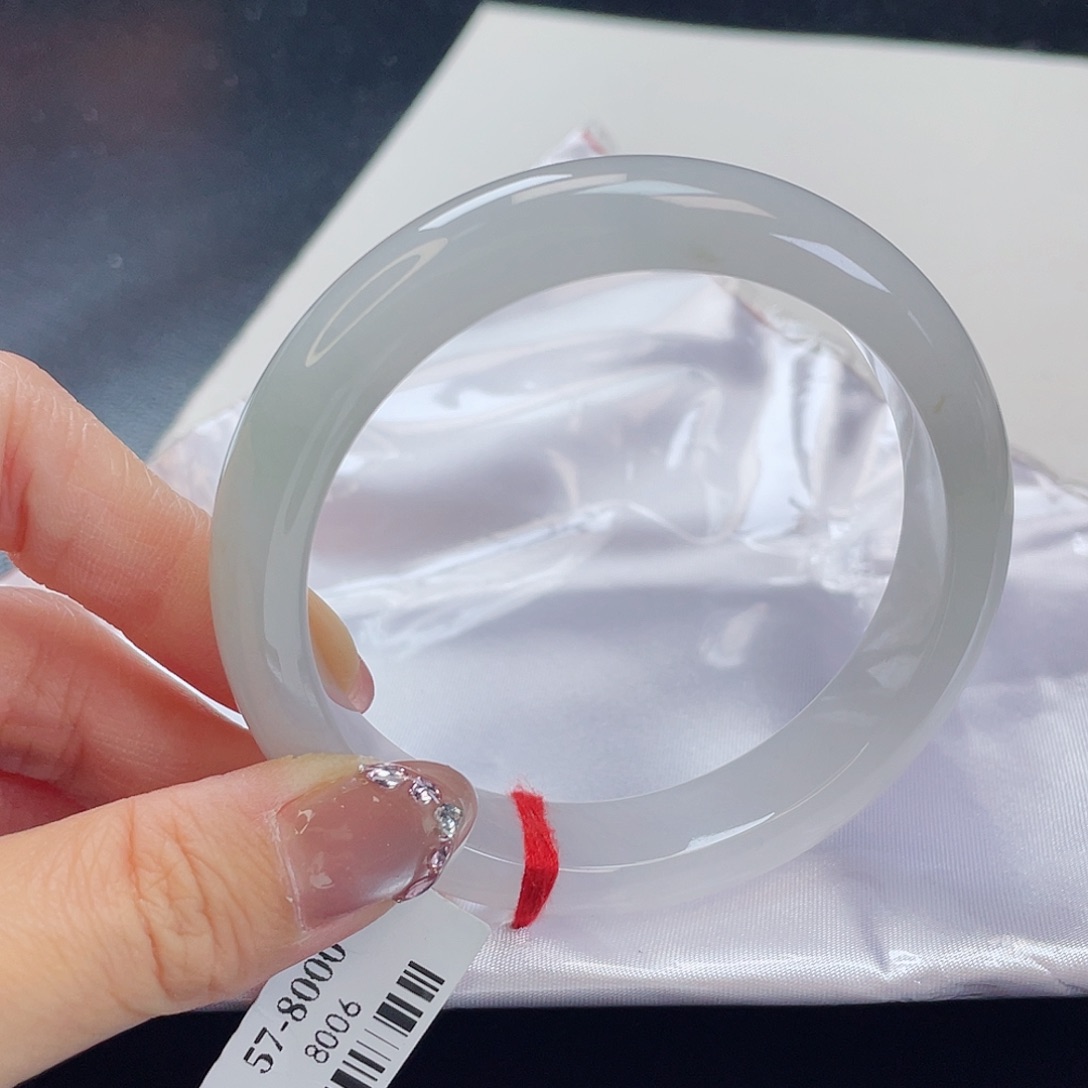 翡翠未镶嵌手镯翡翠 8006