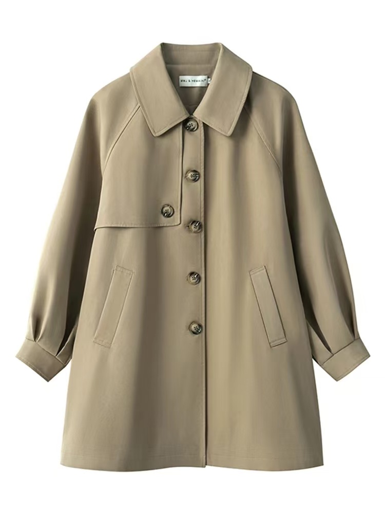 （非图片款）2052春秋洋气时尚韩版风衣[非直播不可拍]