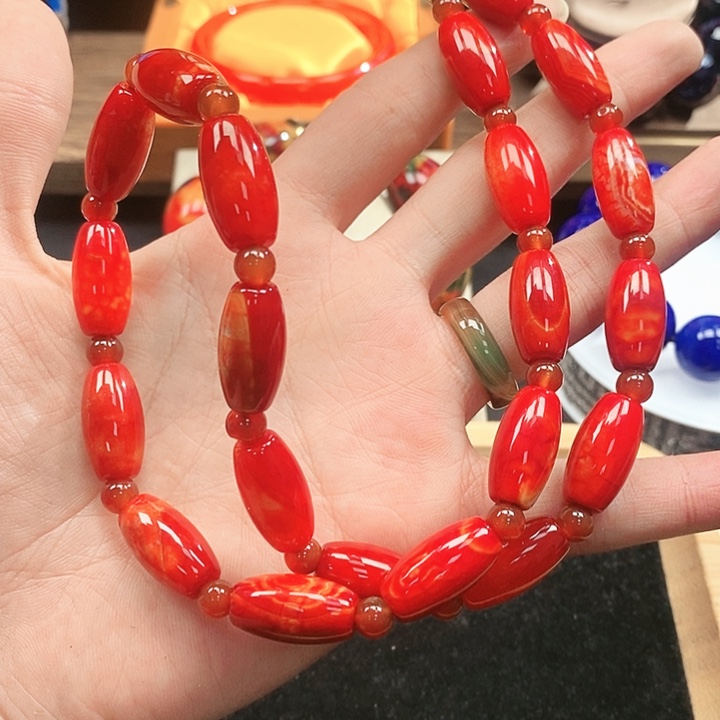 玛瑙/玉髓手链未镶嵌