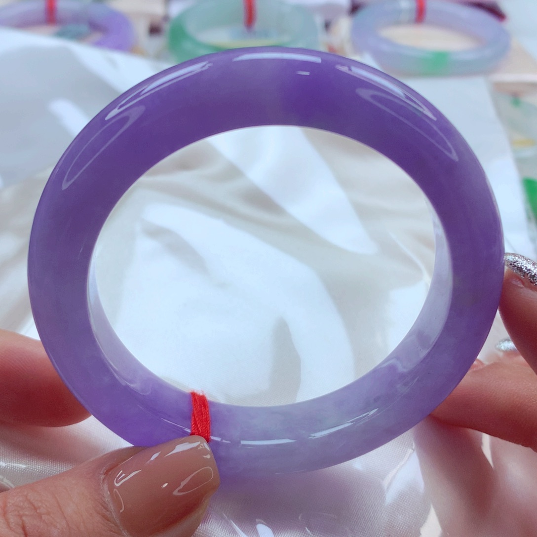 翡翠手镯未镶嵌师妹毕业妖紫