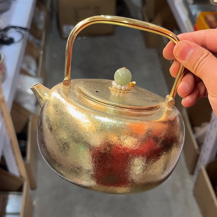 小满金色博友纯钛壶