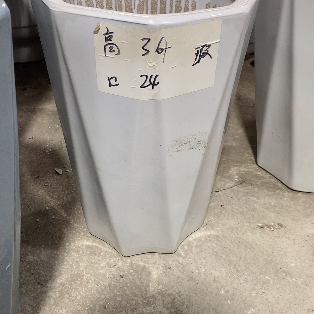 高温陶瓷花盆微瑕