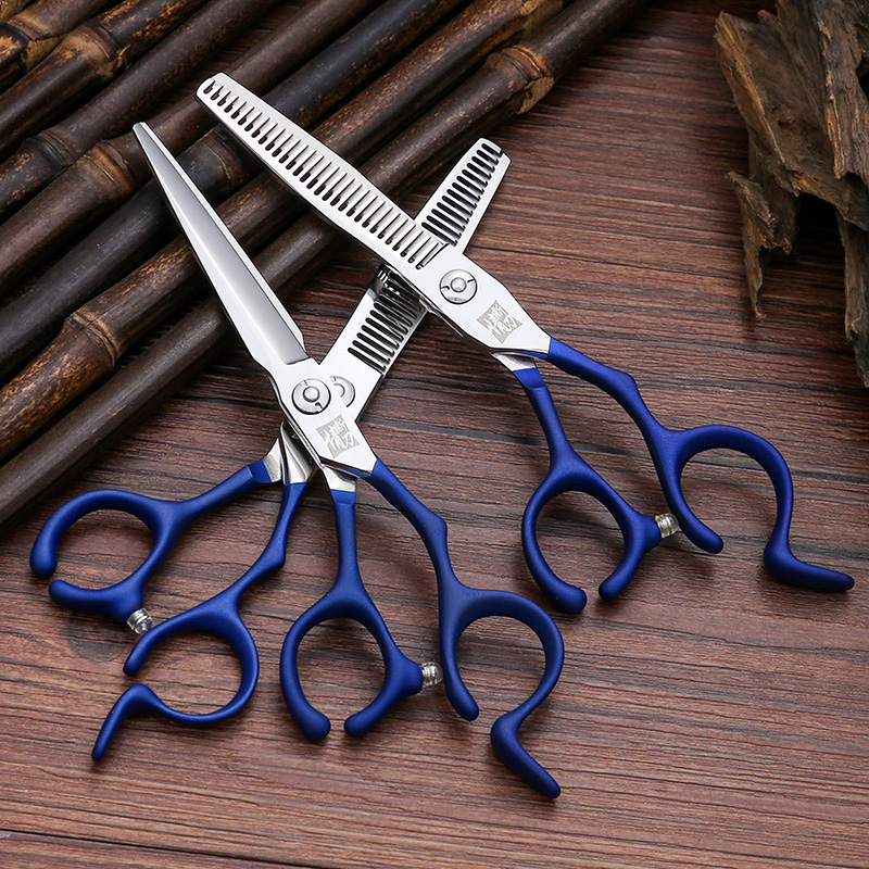 【九爷定制】蓝魔款美发剪刀平剪常规无痕发型师专用