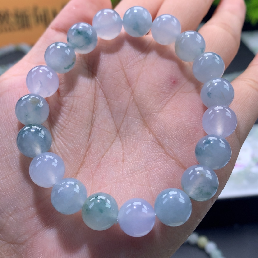翡翠未镶嵌手链卡10