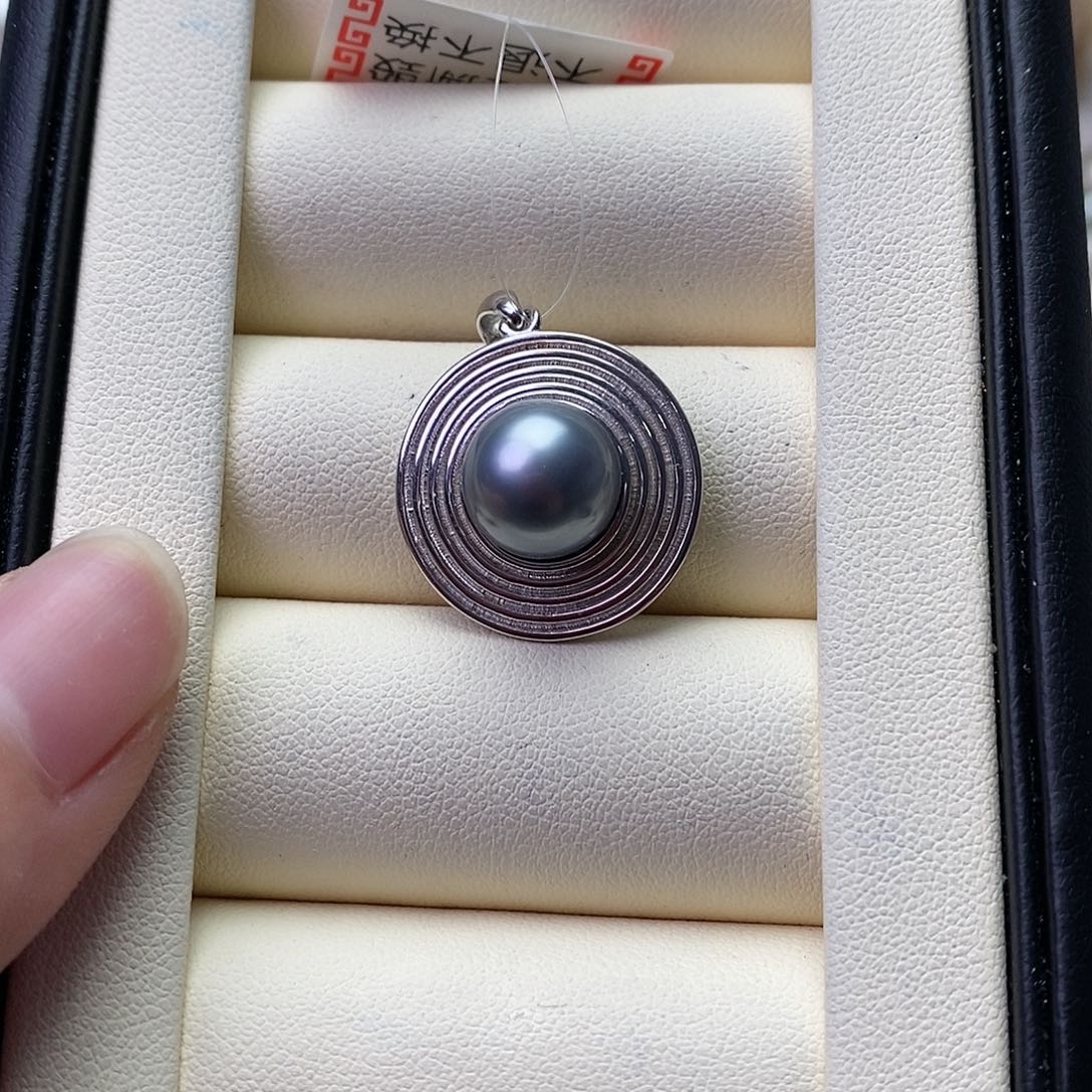 海水珍珠颈饰银S925镶嵌