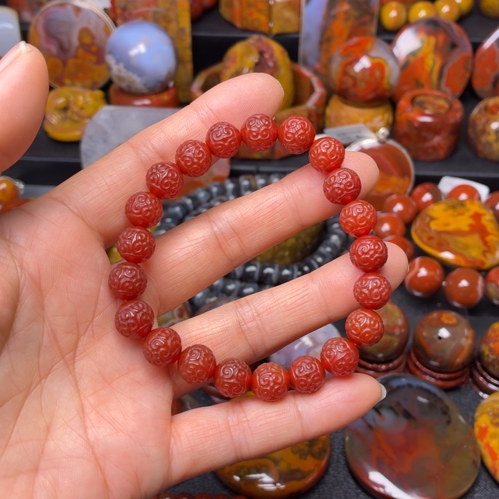 玛瑙/玉髓未镶嵌手串