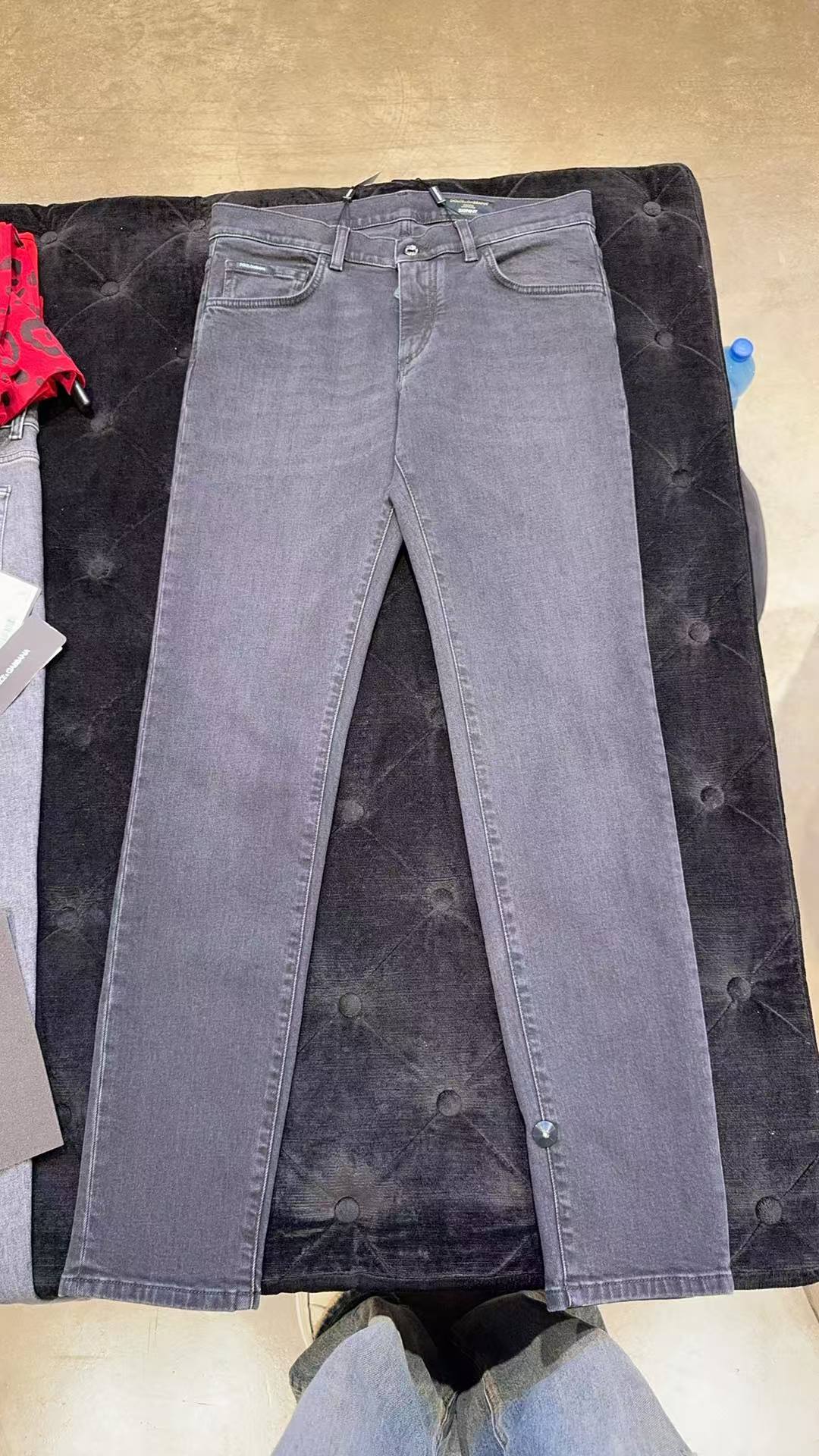 奥莱【W在意大利】D.....G男士牛仔裤