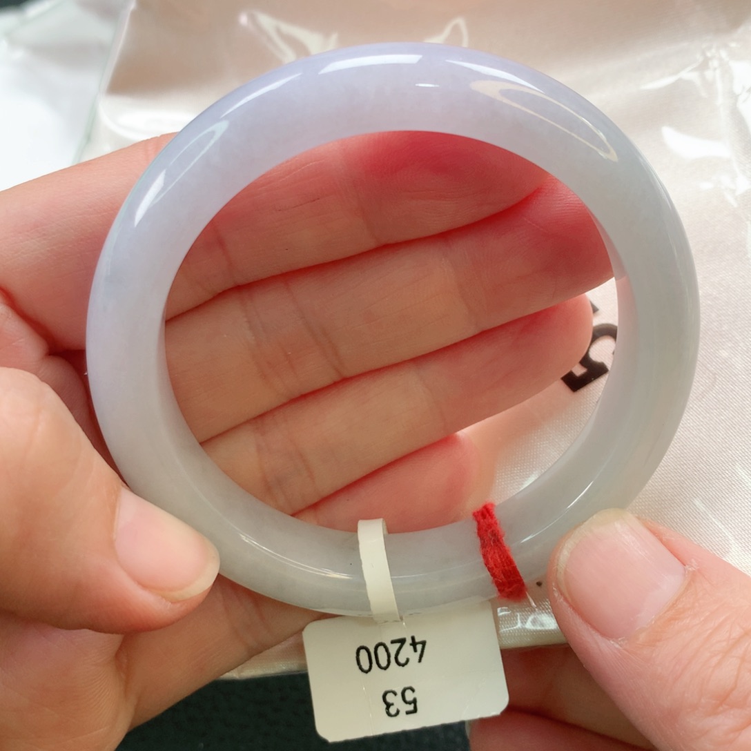 翡翠手镯未镶嵌53正