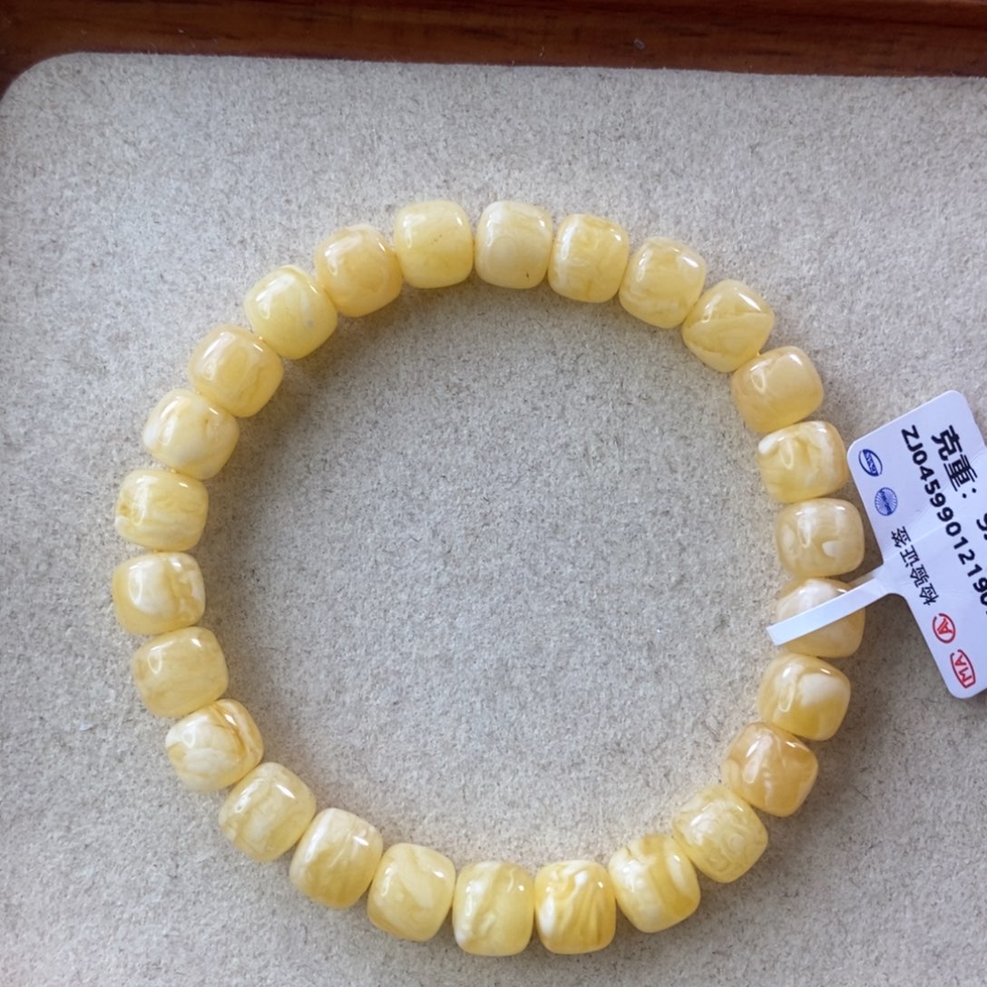 蜜蜡珠宝奇石未镶嵌8.5mm