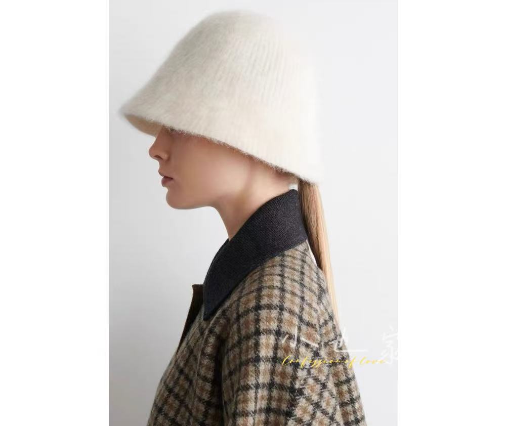 小也  经典比例~秋冬 羊毛马海毛 渔夫帽