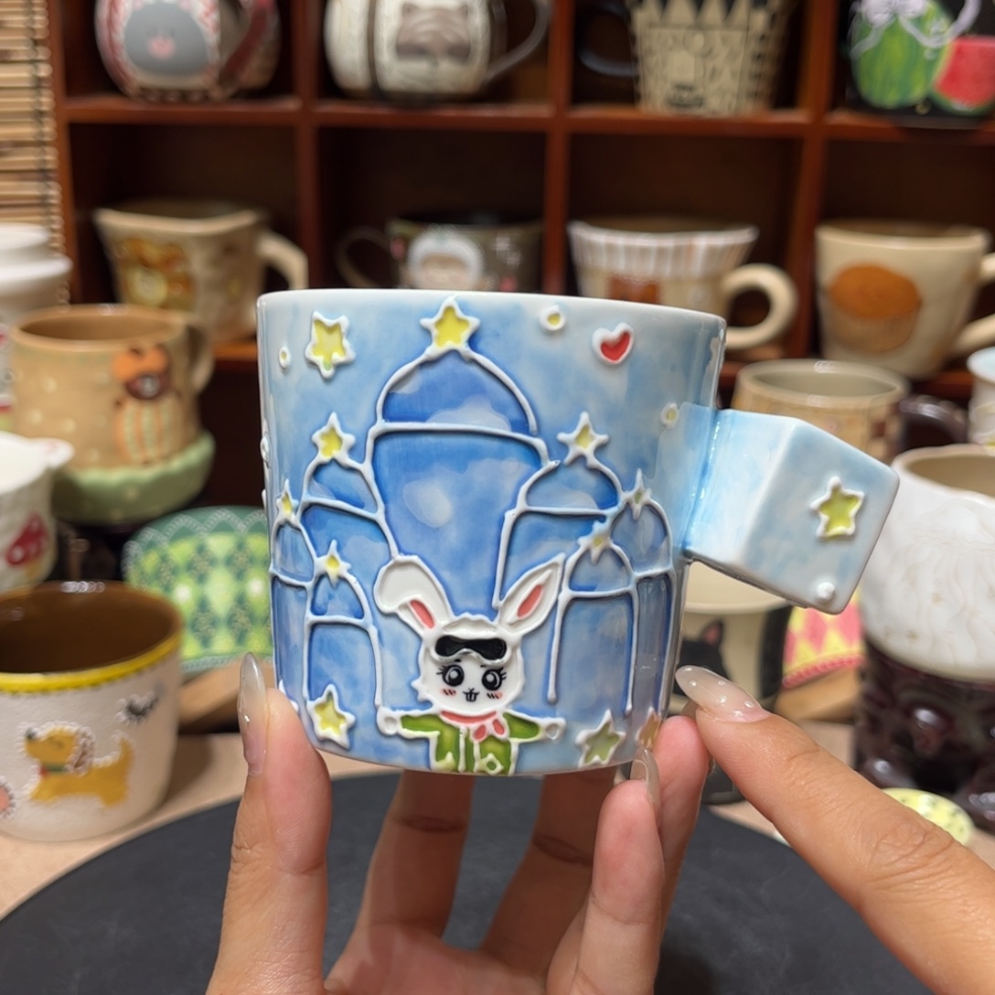 杯子景德镇陶瓷马克杯