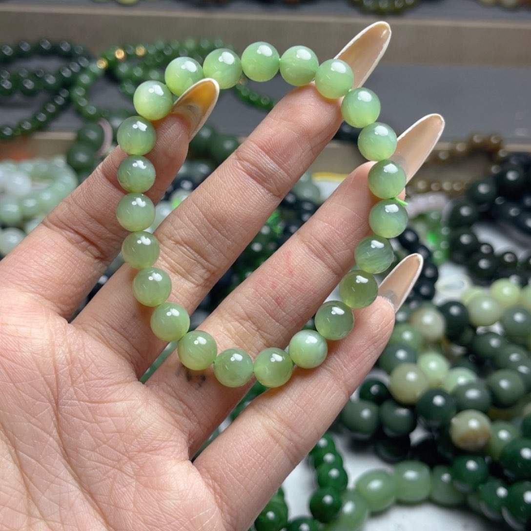 和田玉手链未镶嵌