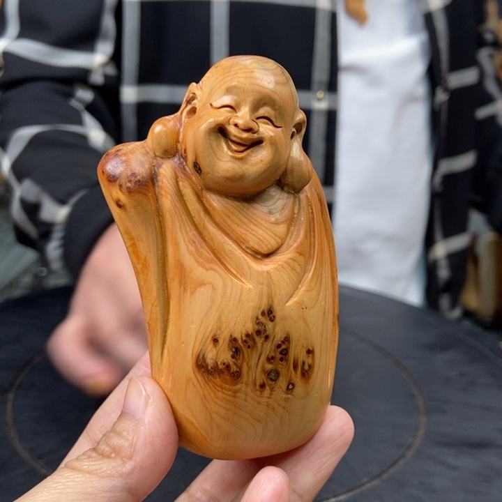 柏木（崖柏）手把件