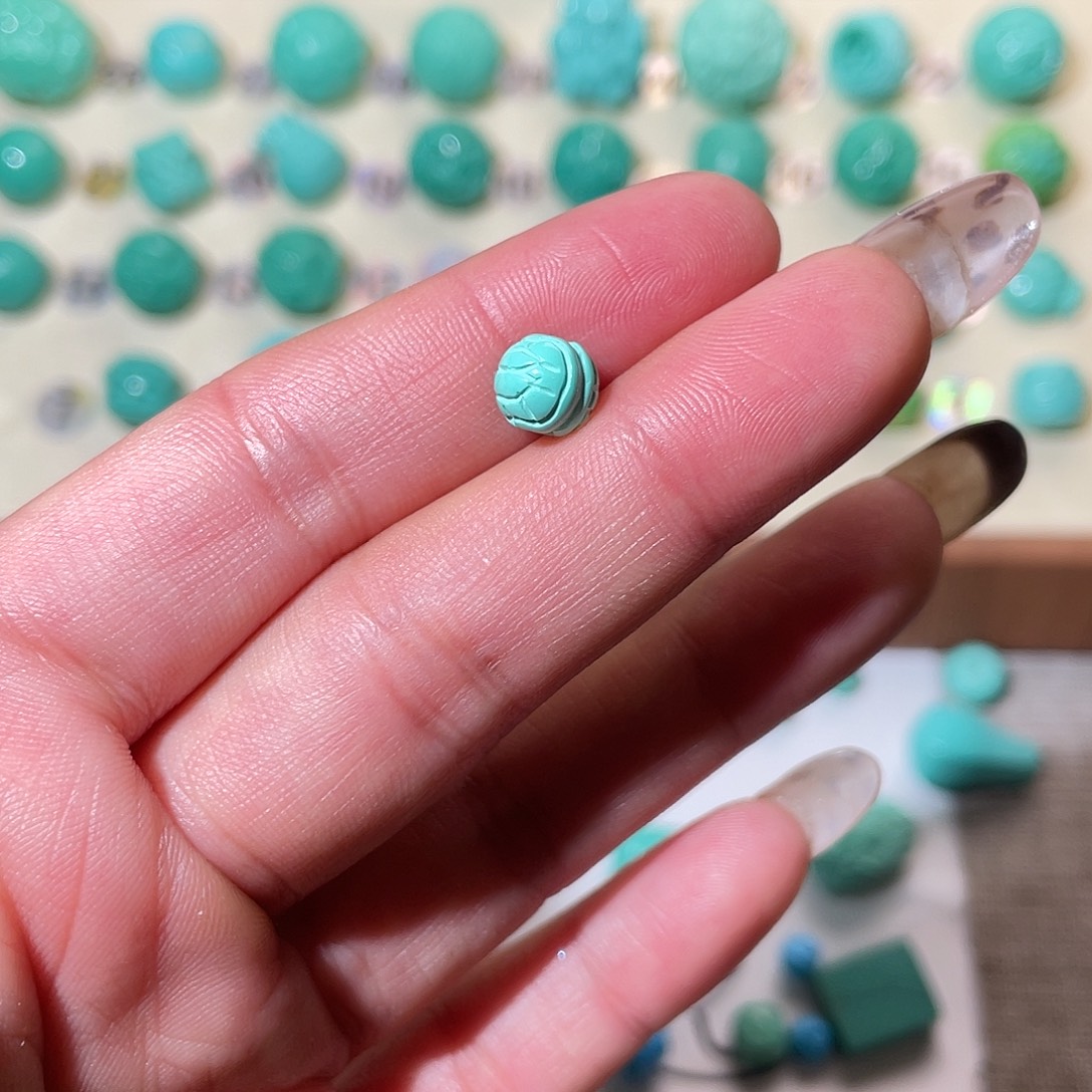 手工雕刻配饰配珠卡7+