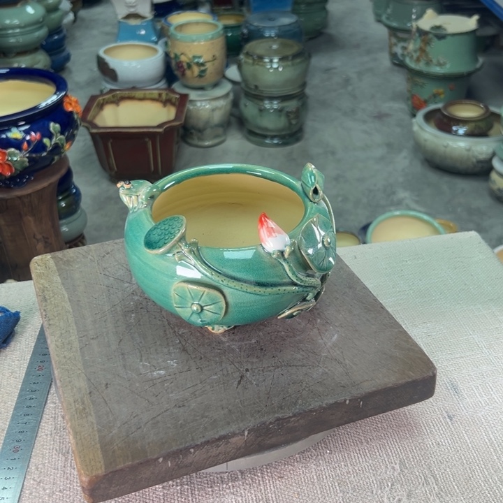 泳坤堂石湾盆陶瓷