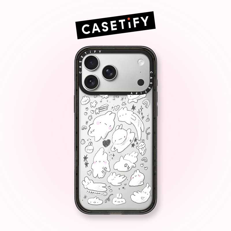 CASETiFY 一些憨憨兔罢了 艺术家系列手机壳 适用于iPhone17/16新