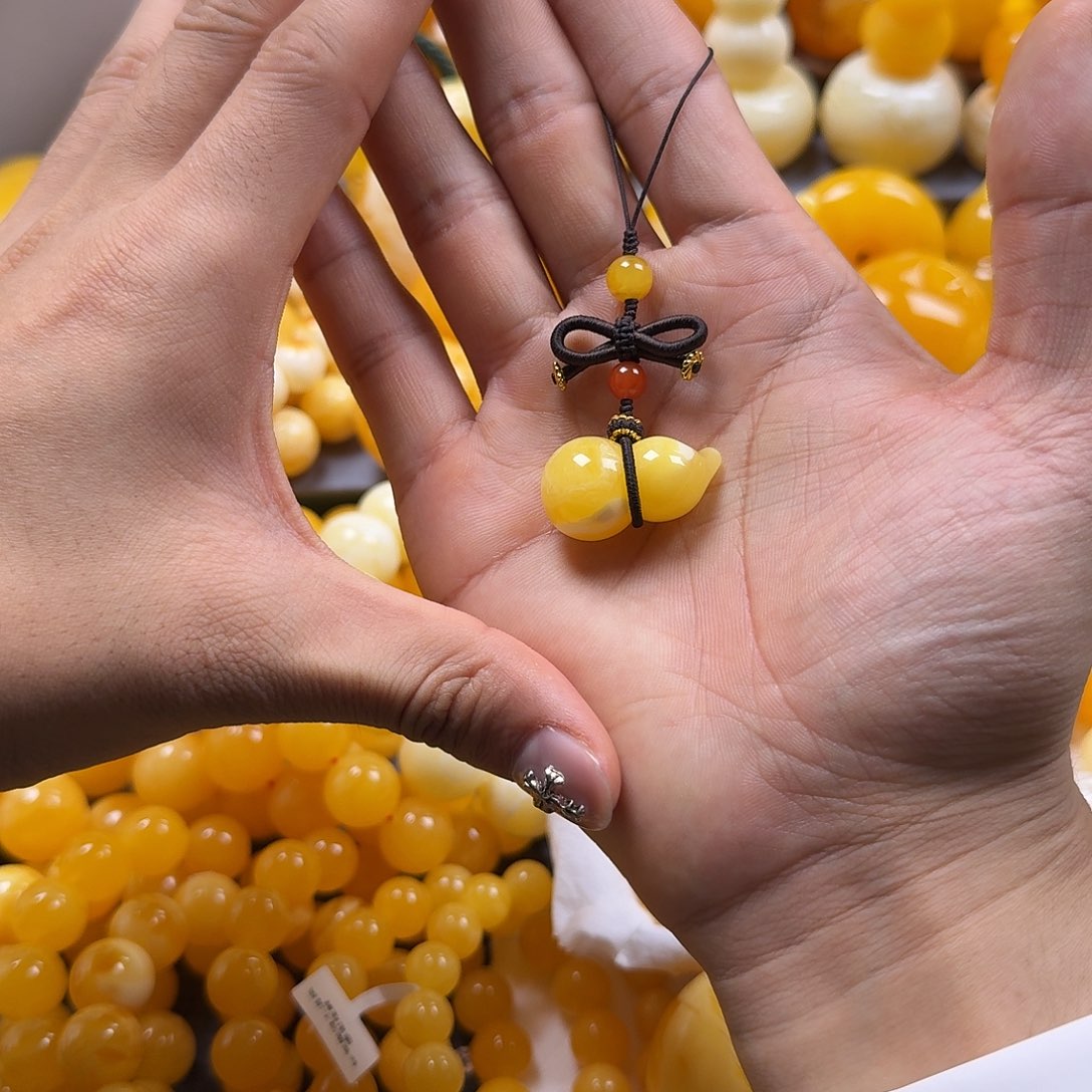 蜜蜡珠宝奇石未镶嵌葫芦