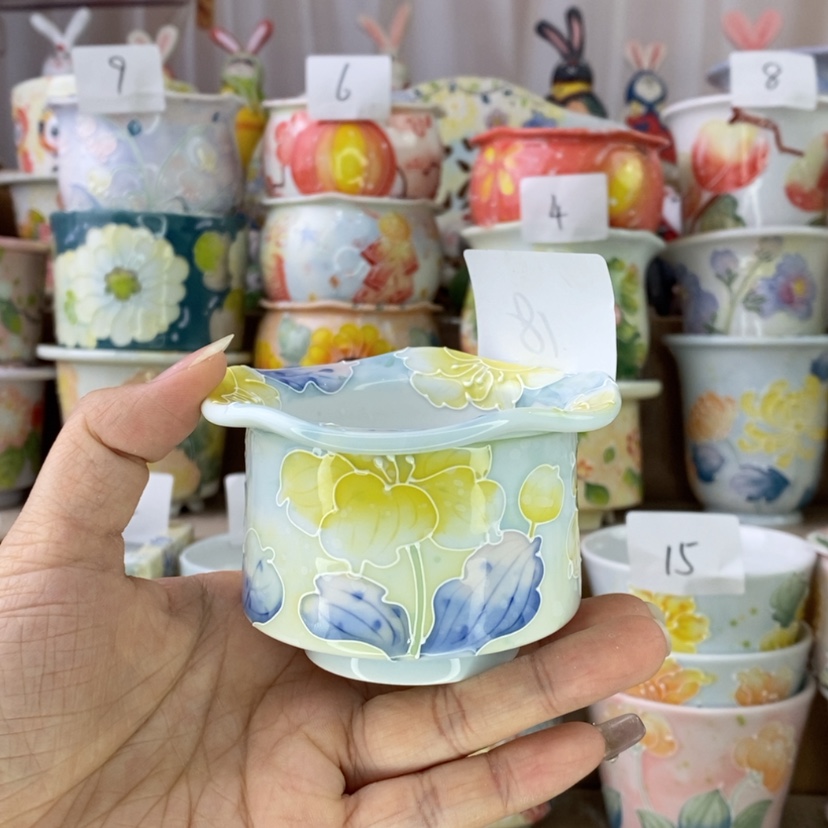 【闪购商品】陶瓷3号百合