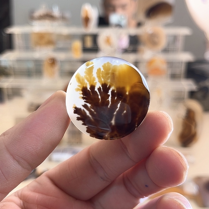 玛瑙/玉髓未镶嵌吊坠(不含链)