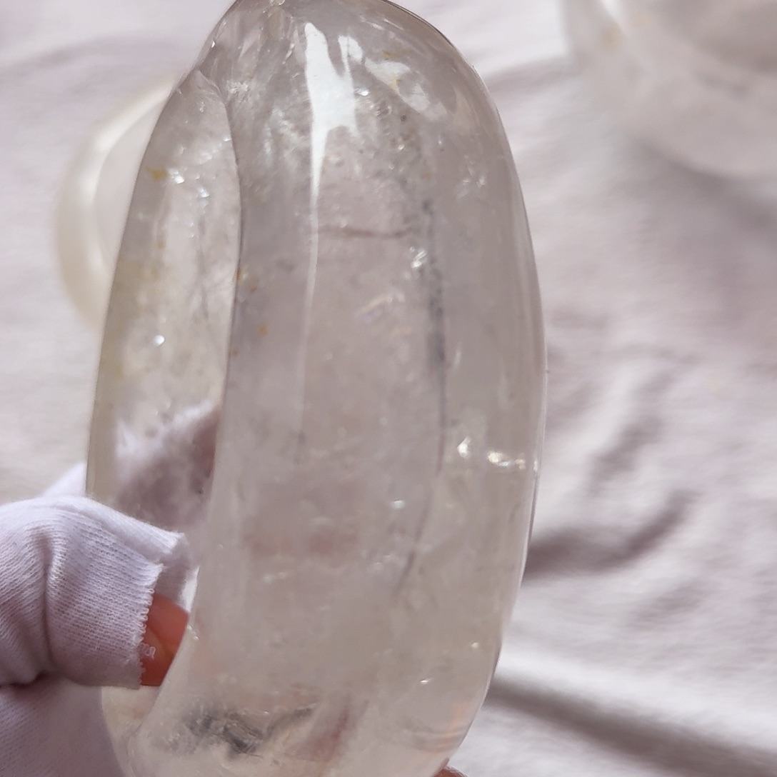 水晶摆件未镶嵌水晶茄****·