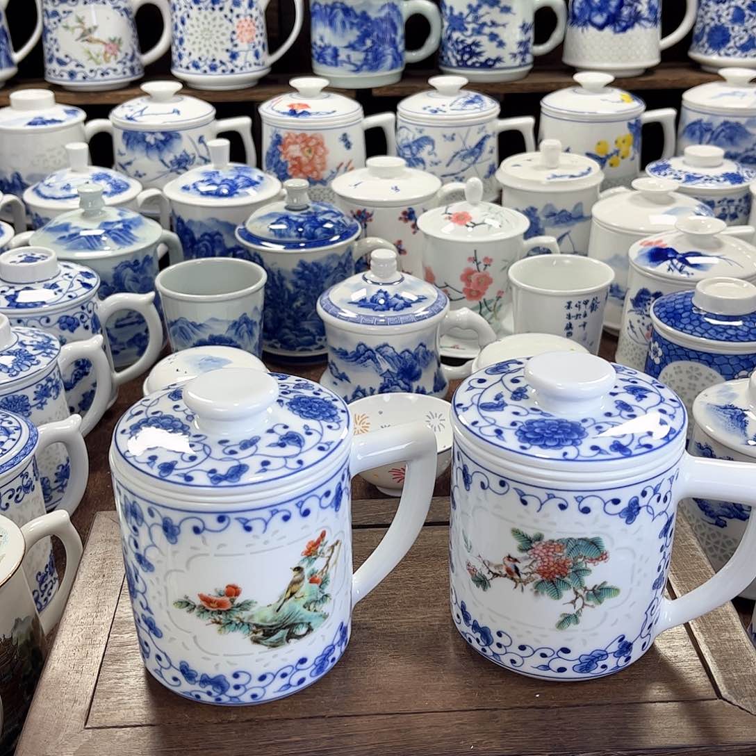 修*景德镇陶瓷办公杯