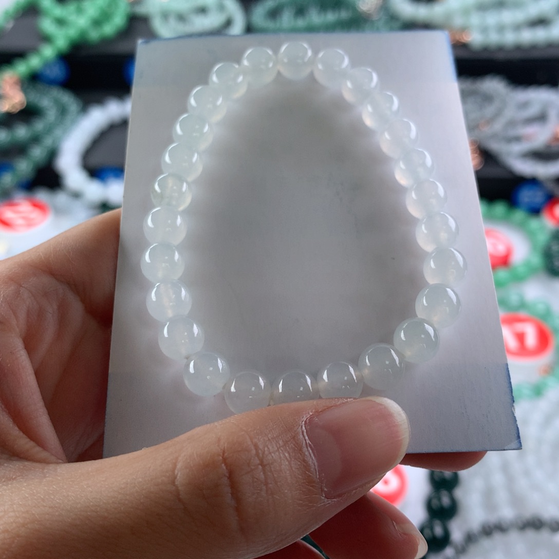 翡翠手链未镶嵌大*卡7