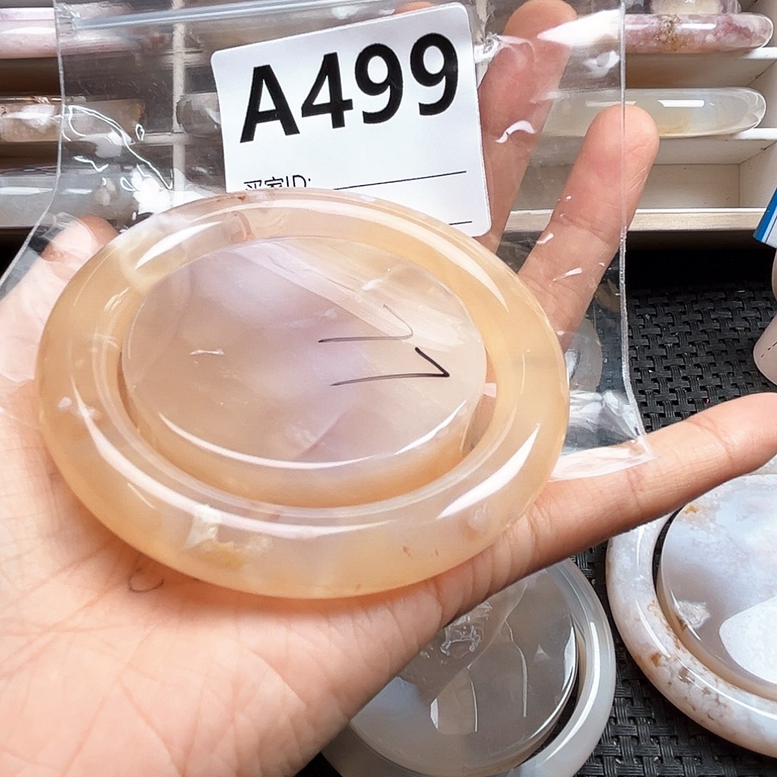 玛瑙/玉髓手镯合金M**O