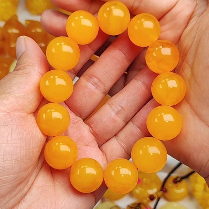 未镶嵌蜜蜡手串手串同料17米