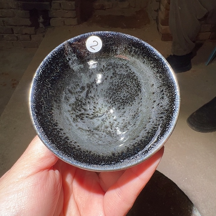 便携款瓷宋御柴烧精品主人杯