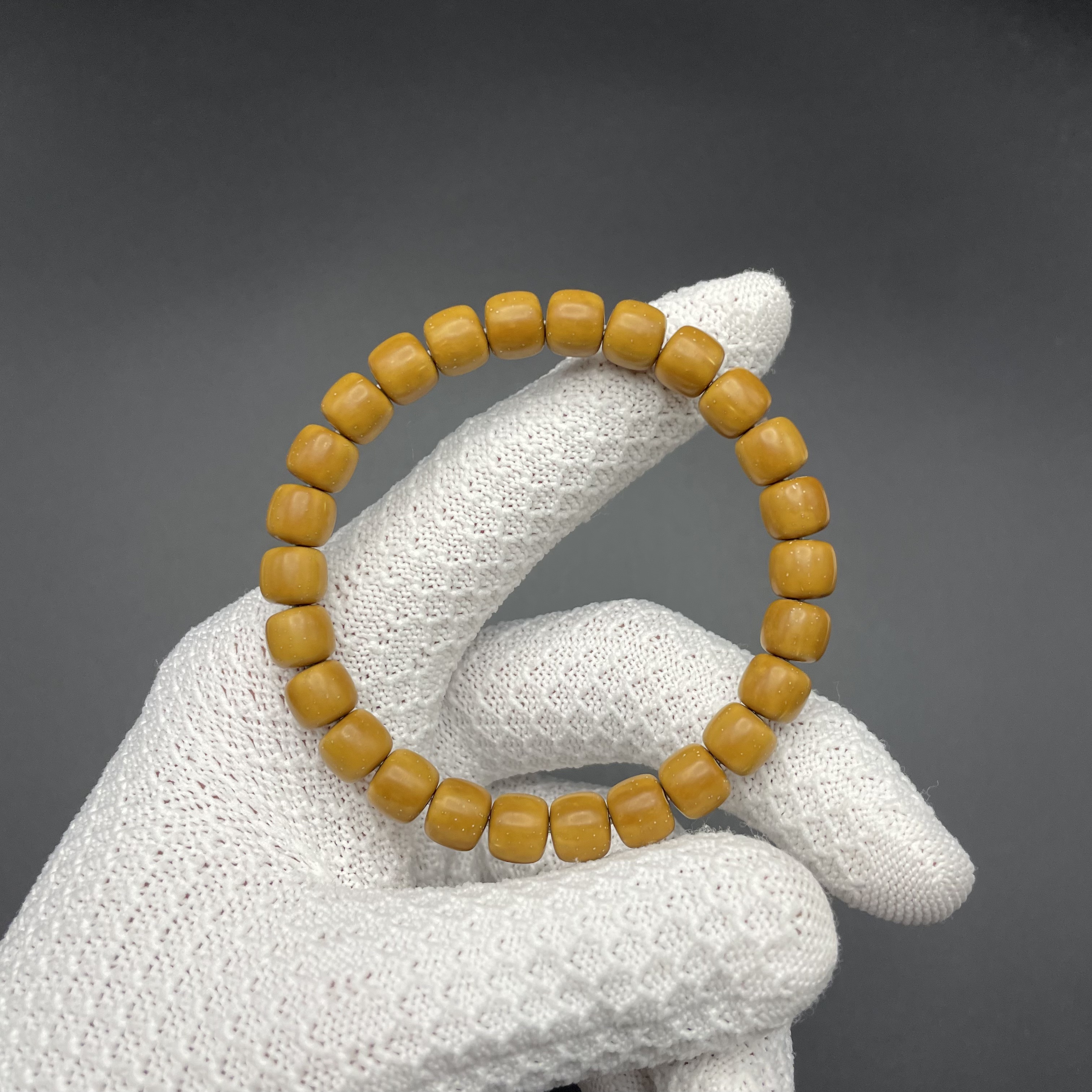 【十瑾轩】紫金鼠菩提S3 实心紫金鼠精工短轴老型单圈手串9.0x8.0mm