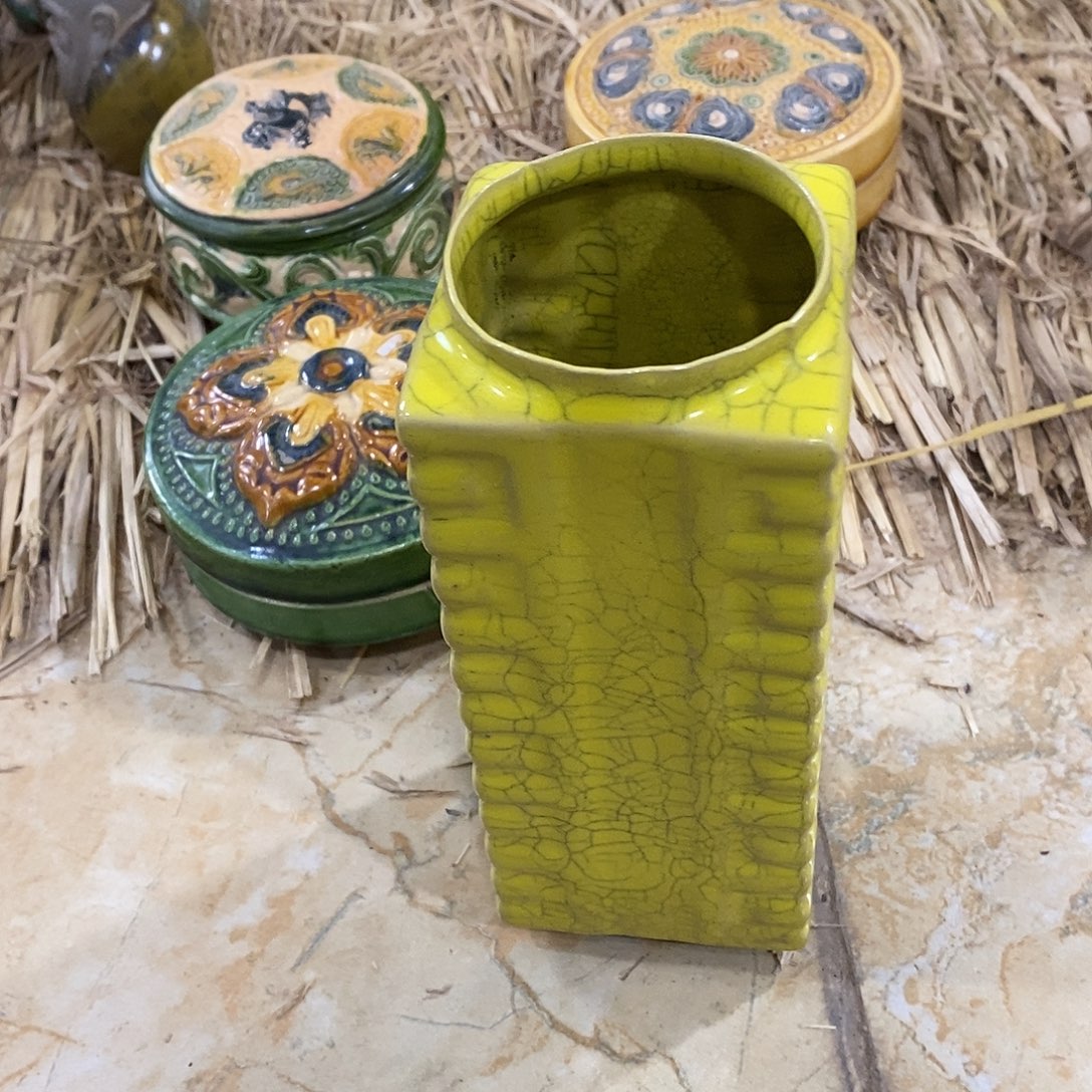 瓷片柴窑粽式瓶136566