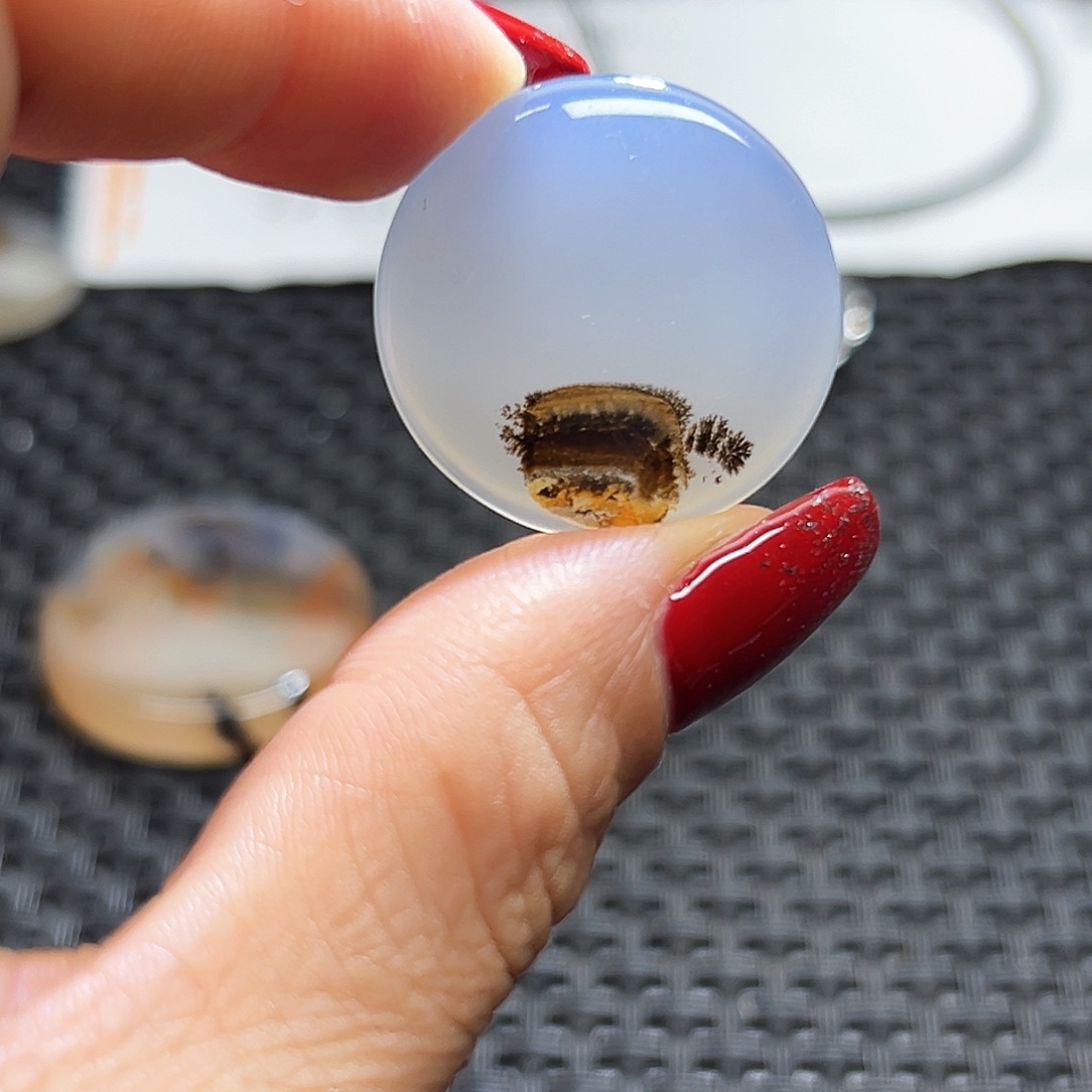 玛瑙/玉髓珠宝半成品未镶嵌