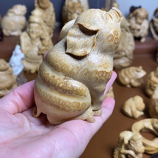 竹手工制作摆件手把福利